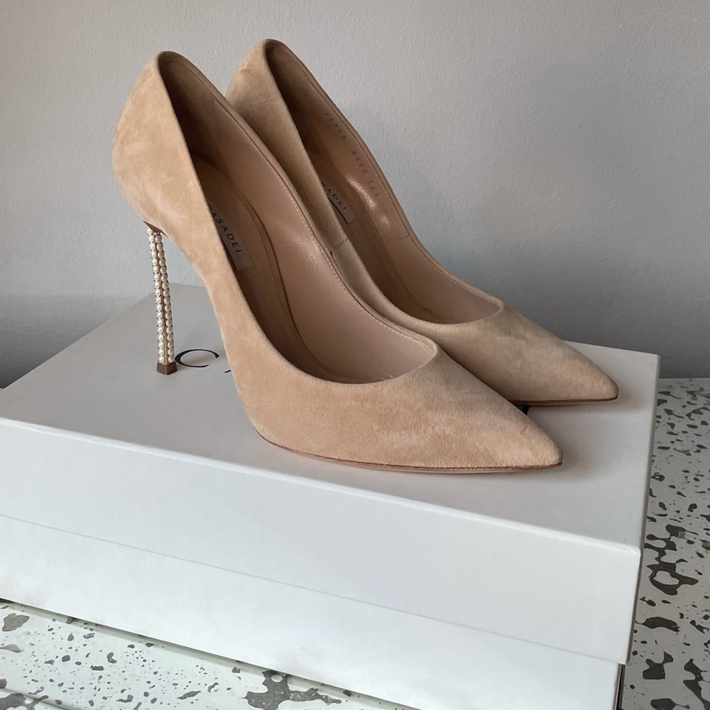 Casadei Pearl Heel SZ 39